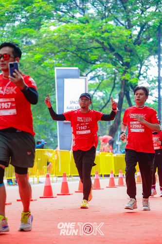 Race photo from ONE RUN 10K 2025