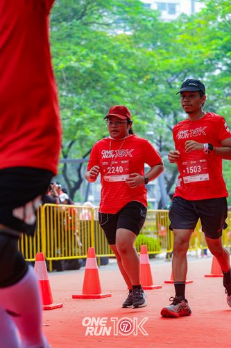 Race photo from ONE RUN 10K 2025