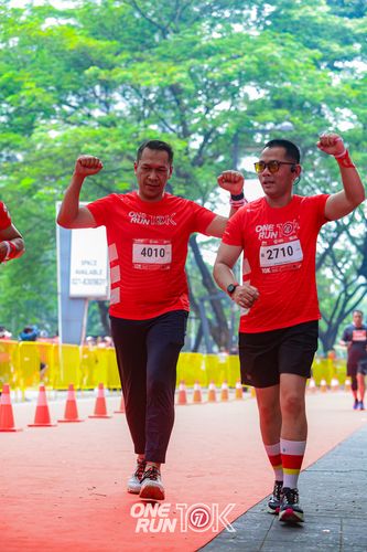 Race photo from ONE RUN 10K 2025