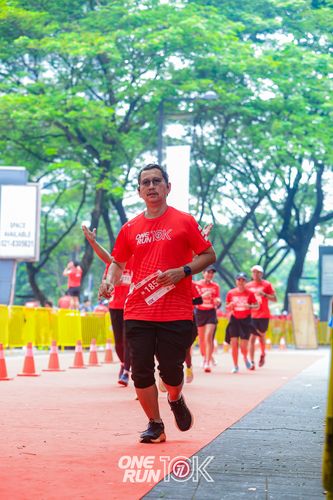 Race photo from ONE RUN 10K 2025