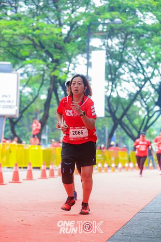 Race photo from ONE RUN 10K 2025