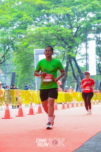 Race photo from ONE RUN 10K 2025