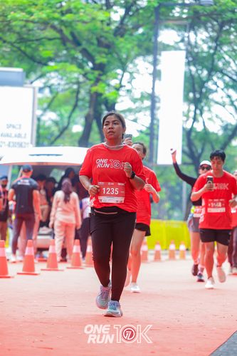 Race photo from ONE RUN 10K 2025