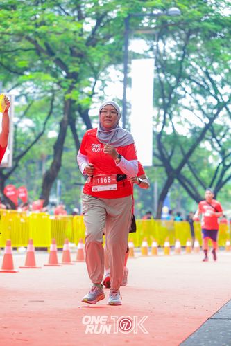 Race photo from ONE RUN 10K 2025