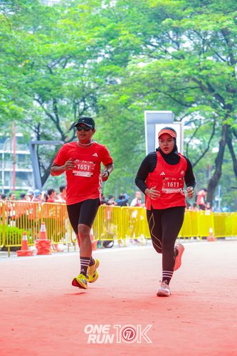 Race photo from ONE RUN 10K 2025