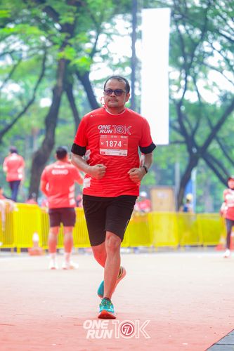 Race photo from ONE RUN 10K 2025