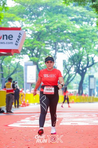 Race photo from ONE RUN 10K 2025