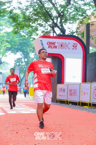 Race photo from ONE RUN 10K 2025