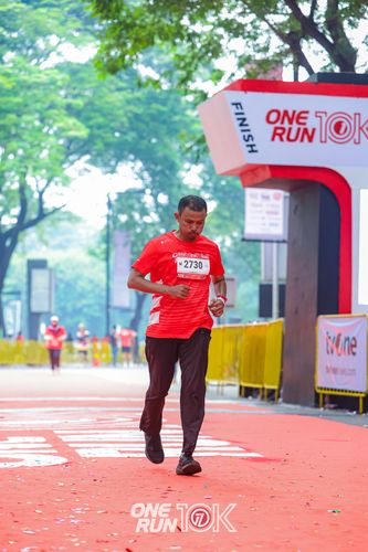 Race photo from ONE RUN 10K 2025