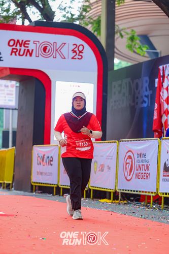 Race photo from ONE RUN 10K 2025