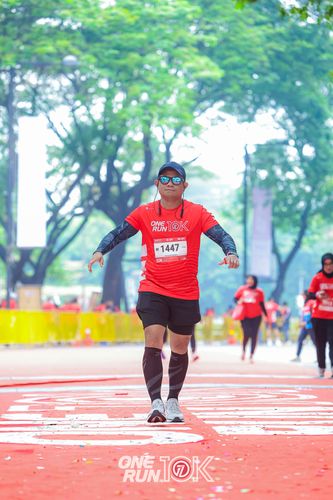 Race photo from ONE RUN 10K 2025