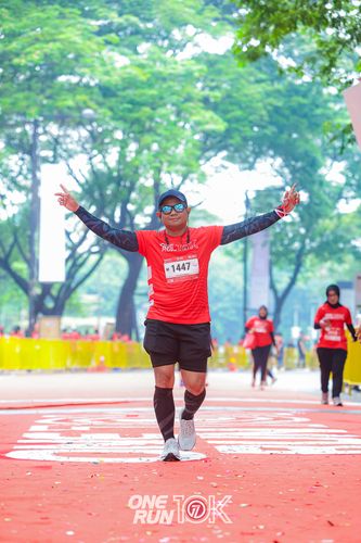 Race photo from ONE RUN 10K 2025