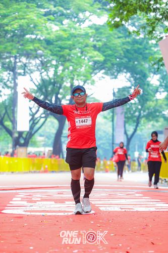 Race photo from ONE RUN 10K 2025