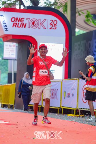 Race photo from ONE RUN 10K 2025