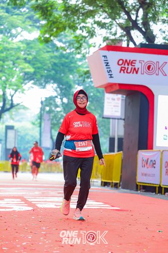 Race photo from ONE RUN 10K 2025