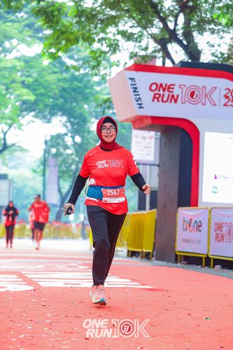 Race photo from ONE RUN 10K 2025