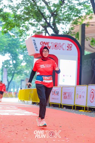 Race photo from ONE RUN 10K 2025