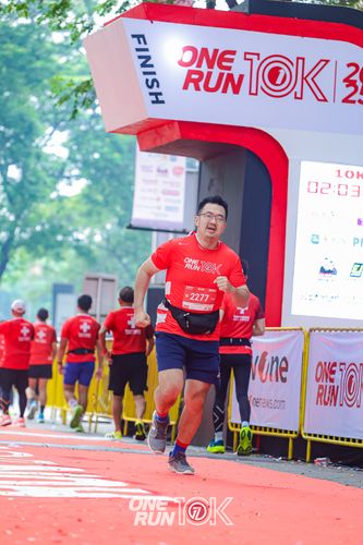 Race photo from ONE RUN 10K 2025