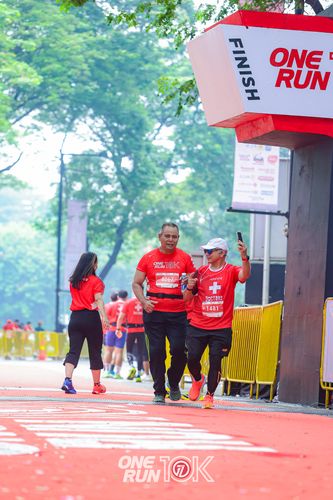 Race photo from ONE RUN 10K 2025