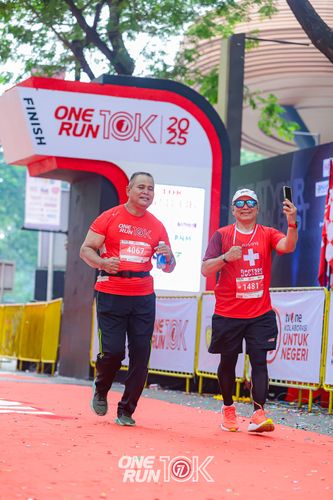 Race photo from ONE RUN 10K 2025