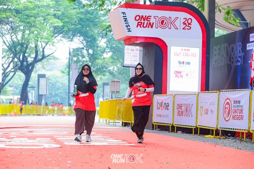 Race photo from ONE RUN 10K 2025