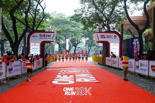 Race photo from ONE RUN 10K 2025