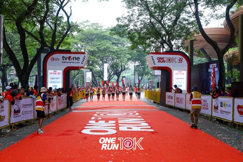 Race photo from ONE RUN 10K 2025