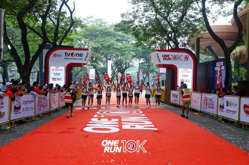 Race photo from ONE RUN 10K 2025