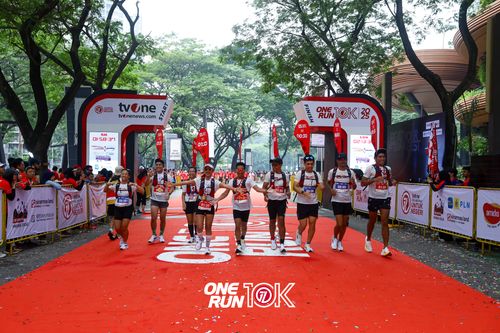 Race photo from ONE RUN 10K 2025