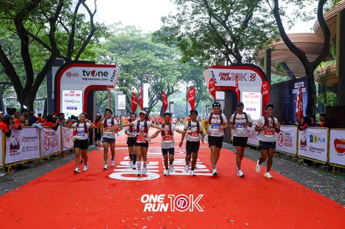 Race photo from ONE RUN 10K 2025