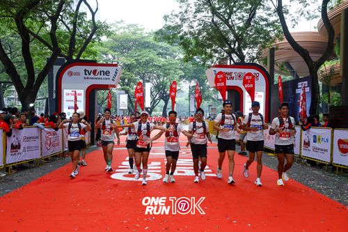 Race photo from ONE RUN 10K 2025