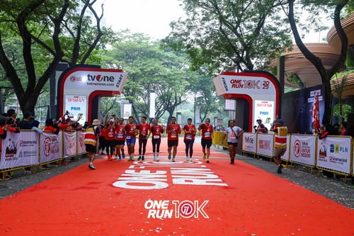 Race photo from ONE RUN 10K 2025