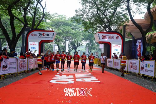 Race photo from ONE RUN 10K 2025