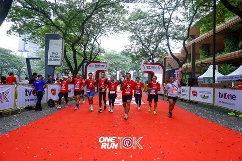 Race photo from ONE RUN 10K 2025