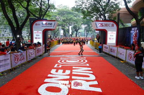 Race photo from ONE RUN 10K 2025