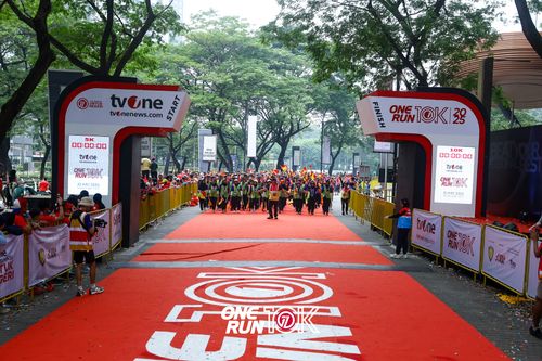 Race photo from ONE RUN 10K 2025