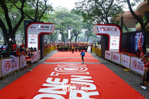 Race photo from ONE RUN 10K 2025