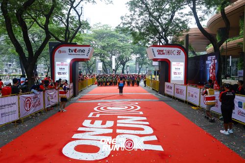 Race photo from ONE RUN 10K 2025