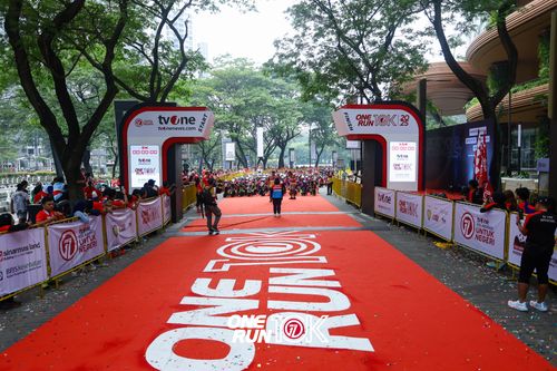 Race photo from ONE RUN 10K 2025