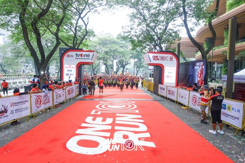 Race photo from ONE RUN 10K 2025