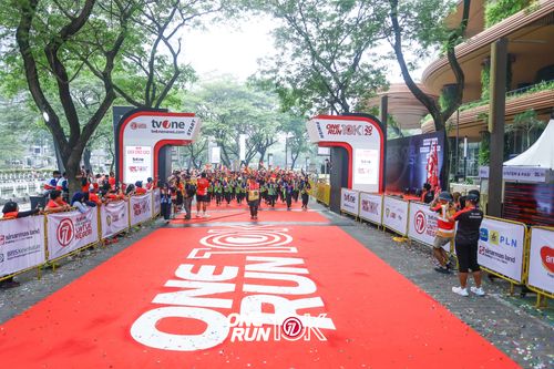 Race photo from ONE RUN 10K 2025