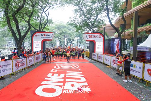 Race photo from ONE RUN 10K 2025