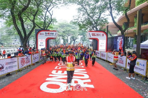 Race photo from ONE RUN 10K 2025
