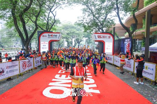 Race photo from ONE RUN 10K 2025