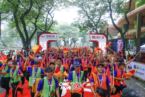Race photo from ONE RUN 10K 2025