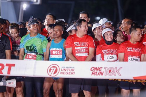 Race photo from ONE RUN 10K 2025