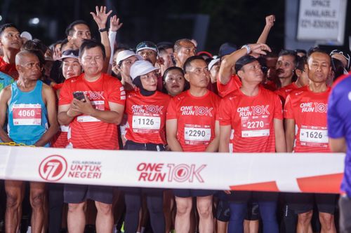 Race photo from ONE RUN 10K 2025