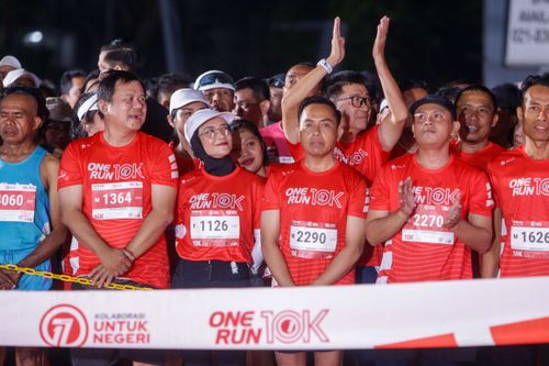Race photo from ONE RUN 10K 2025