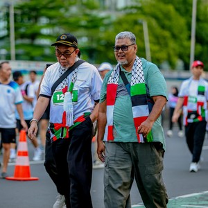 Race photo from WALK FOR PALESTINE