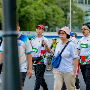 Race photo from WALK FOR PALESTINE